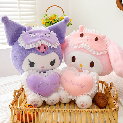 Kosebamse Kuromi My Melody Bedtime 25 cm