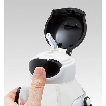 Pokemon One Push Straw Water Bottle 530ml (SKATER)