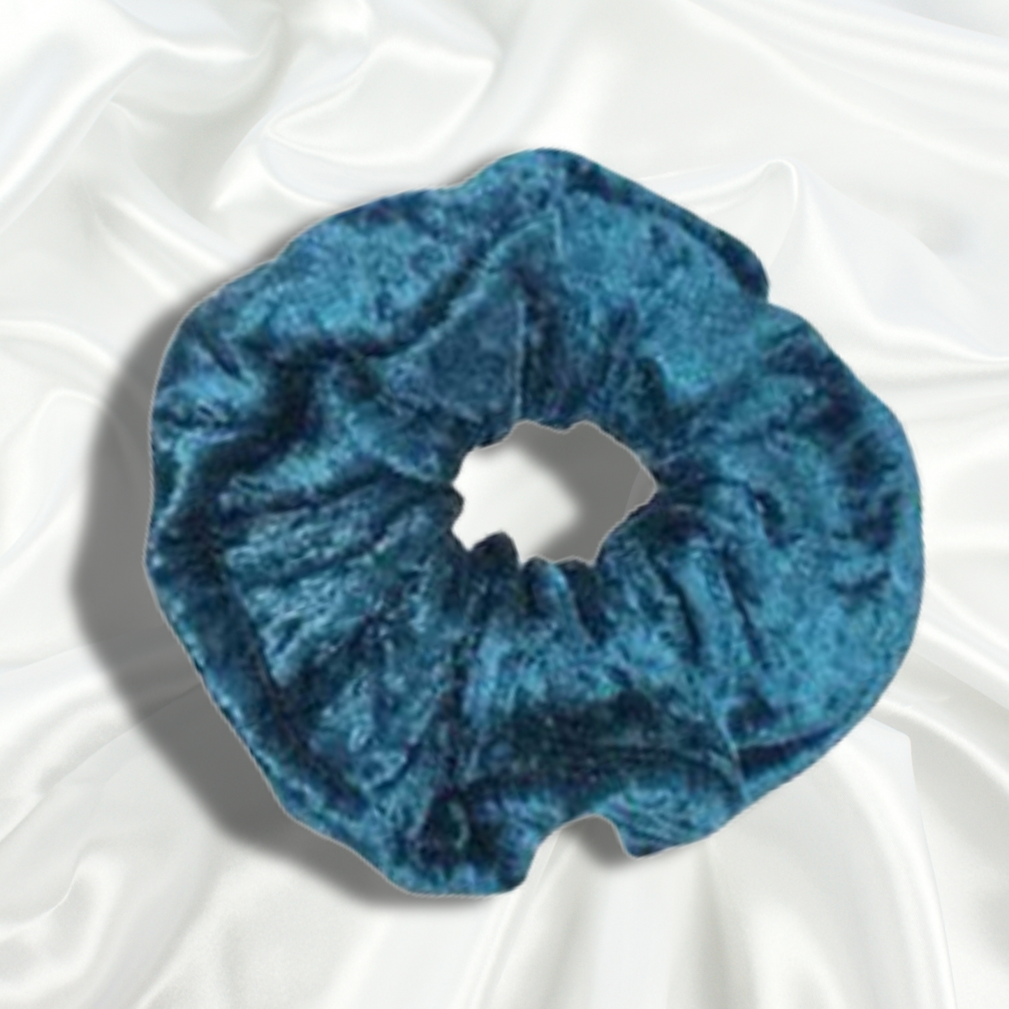 Scrunchie Nervøs Velour Bottle Green