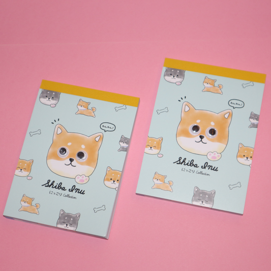 Memo Pads Nikkori Collection Shibainu