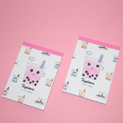 Memo Pads Nikkori Collection Boba Drink