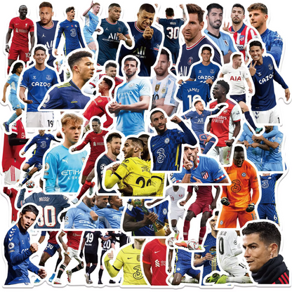 Sticker Flakes Assorted World's Football Players