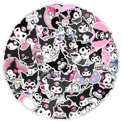 Sticker Flakes Sanrio Kuromi