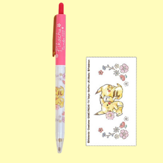 Pokemon Trykkblyant 0.5mm Pikachu Pink