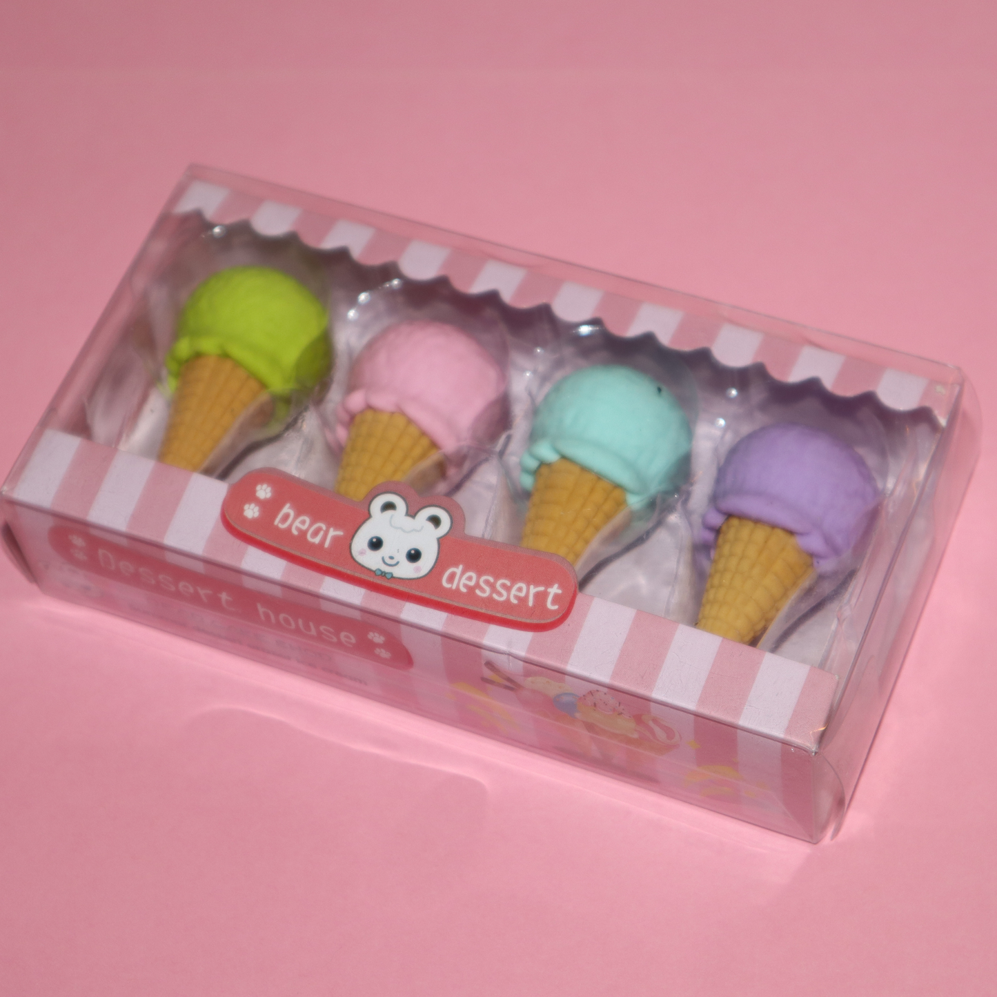 Sweets Eraser Set