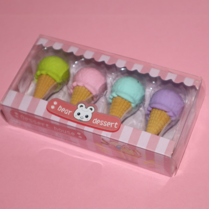 Sweets Eraser Set