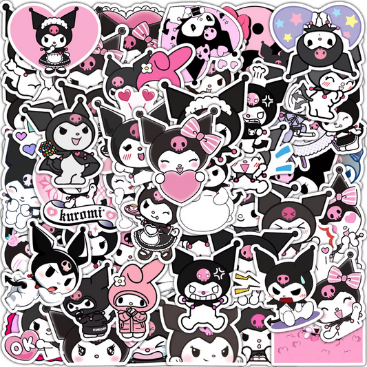 Sticker Flakes Sanrio Kuromi