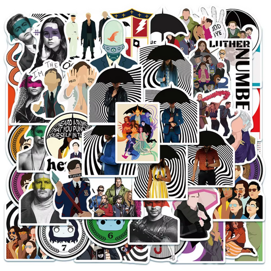 Sticker Flakes Umbrella Academy