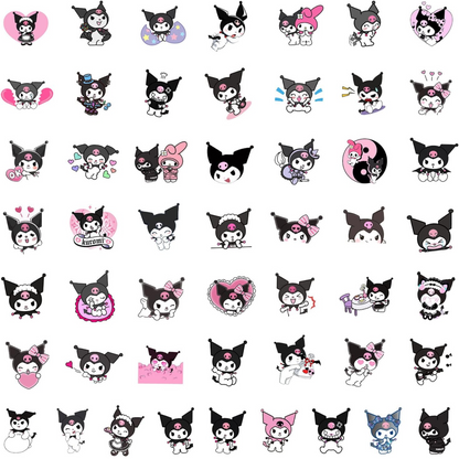 Sticker Flakes Sanrio Kuromi