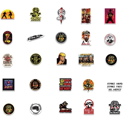 Sticker Flakes Cobra Kai