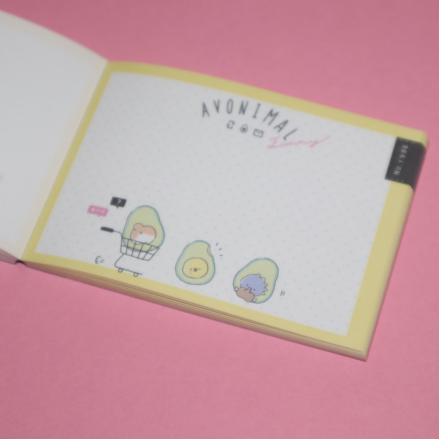 Memo Pads Avonimal Avocado