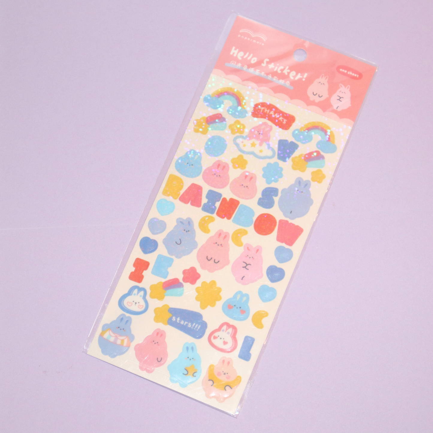 Deco Sticker Sheet Cute Animals