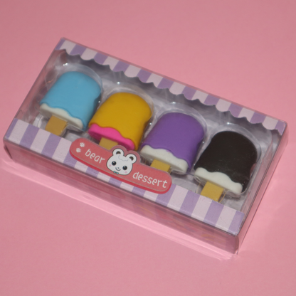 Sweets Eraser Set