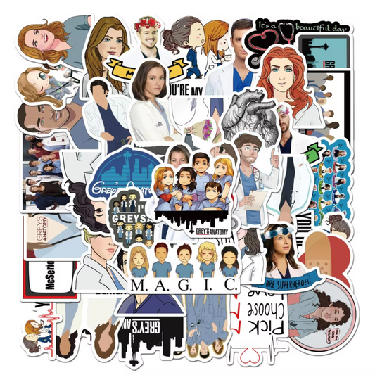 Sticker Flakes Grey's Anatomy