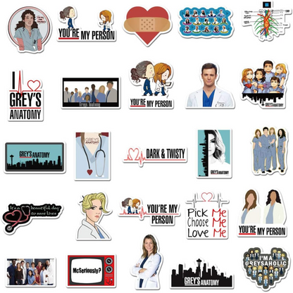 Sticker Flakes Grey's Anatomy