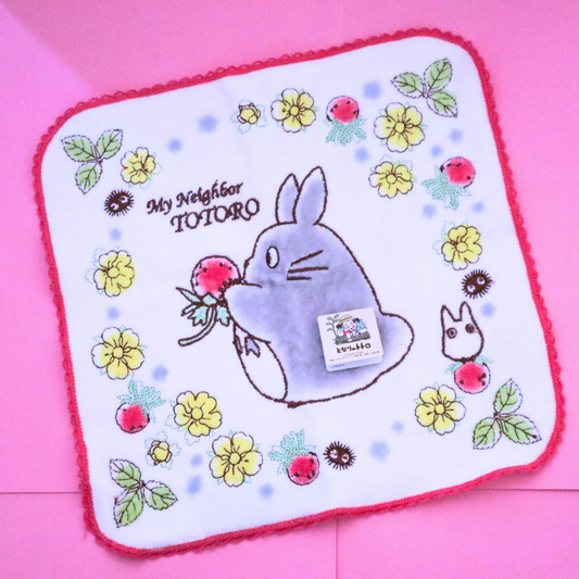 Ghibli Mini Håndkle My Neighbor Totoro Red Wild Strawberry (MARUSHIN)