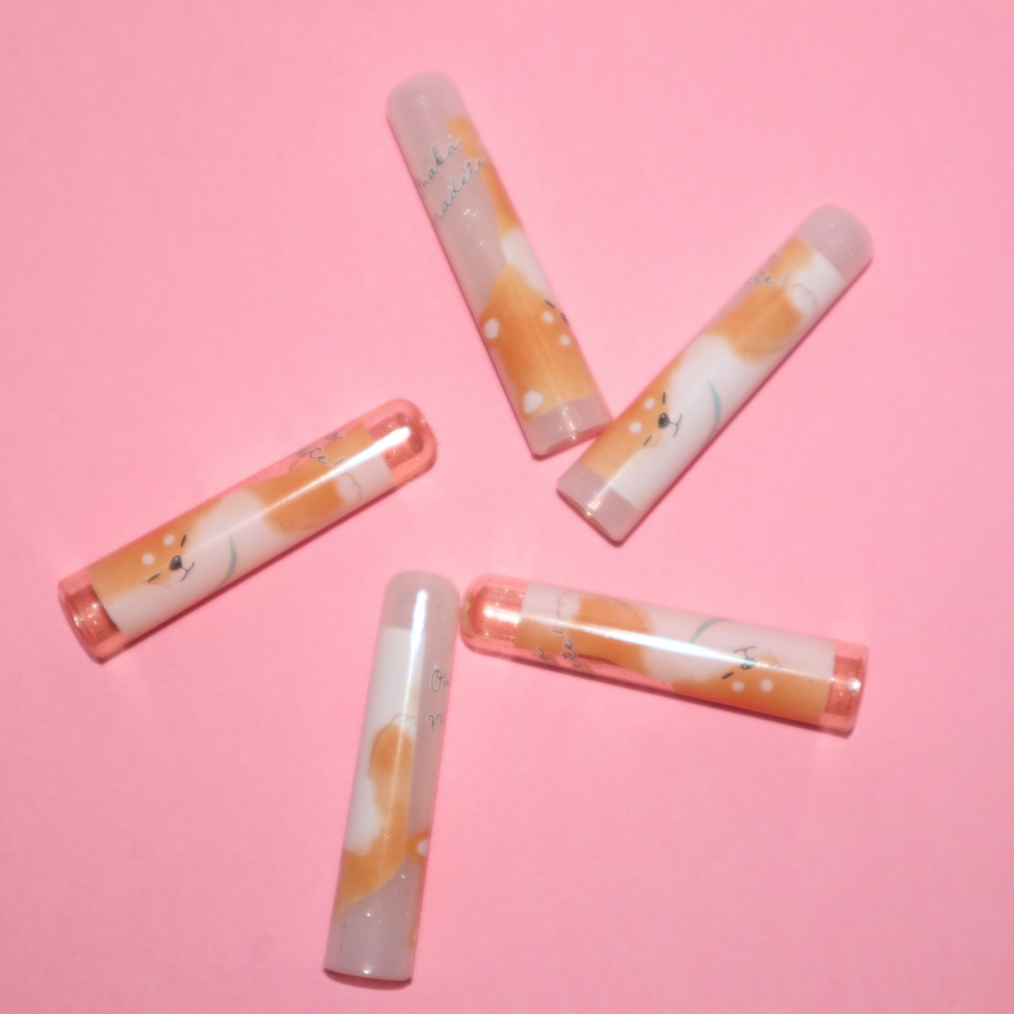 5 pcs Blyant Caps Onaka Nadete Shibainu
