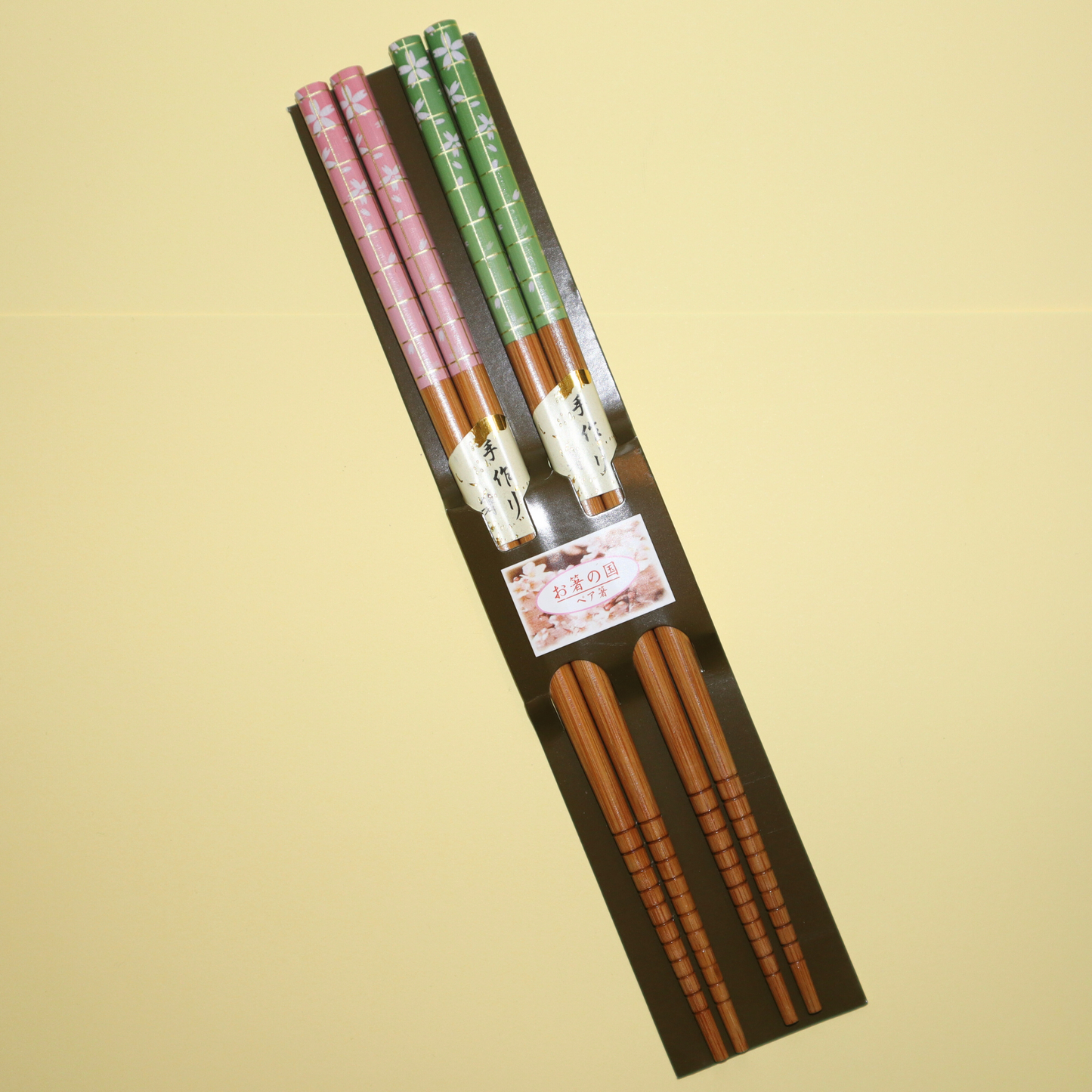 Japanske Bambus Spisepinner  2P Sakura