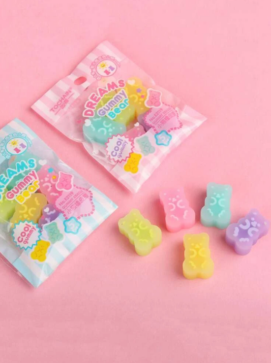 Viskelær Gummy Bear 5stk