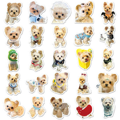 Sticker Flakes Yorkshire Terrier