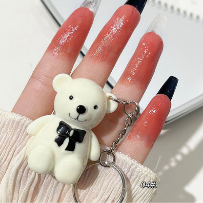 Matte Lip Tint Bear Keychain 2g