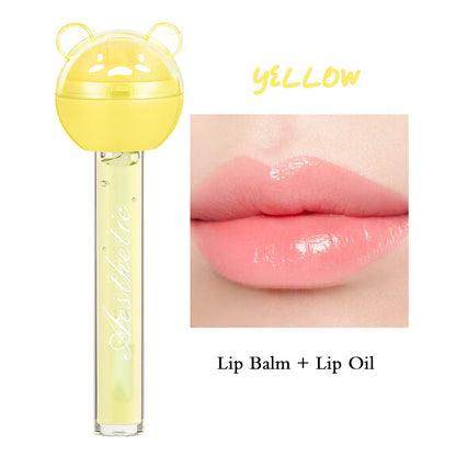 2 In 1 Lollipop Color Changing Lip Oil & Lip Balm 31g