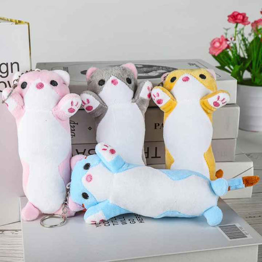 Plush Keychain Long Cat