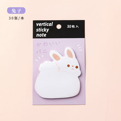 Sticky Notes Adorable Animal Butt 30-ark