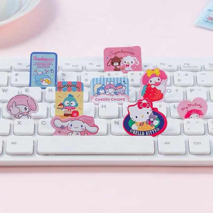 Sticker Flakes Sanrio 40-stk
