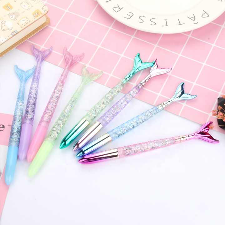 Gelpen 0.5mm Marmaid m/ Glitrende Vann
