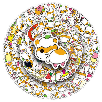 Sticker Flakes Corocorokuririn Sanrio