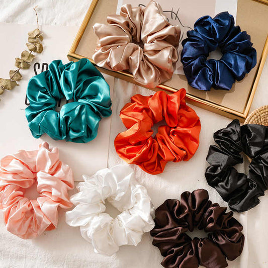 Fancy Sateng Scrunchie 12cm