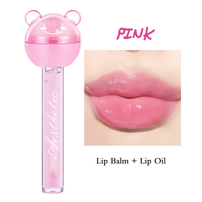 2 In 1 Lollipop Color Changing Lip Oil & Lip Balm 31g