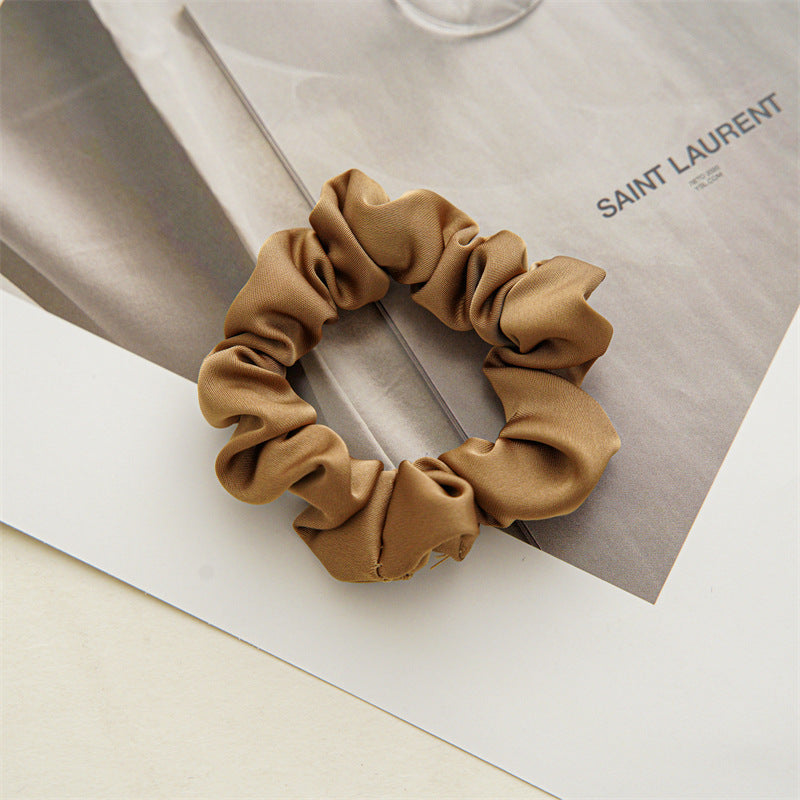 Mini Scrunchies Sateng 8cm