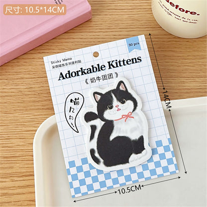 Sticky Notes Adorable Kittens 30-ark