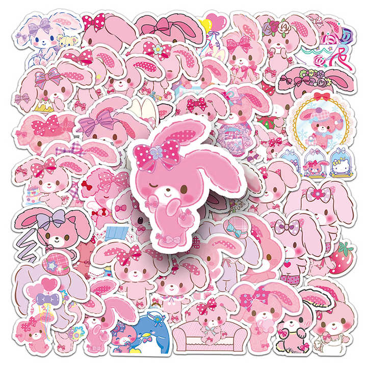 Sticker Flakes Bonbon Ribon Sanrio