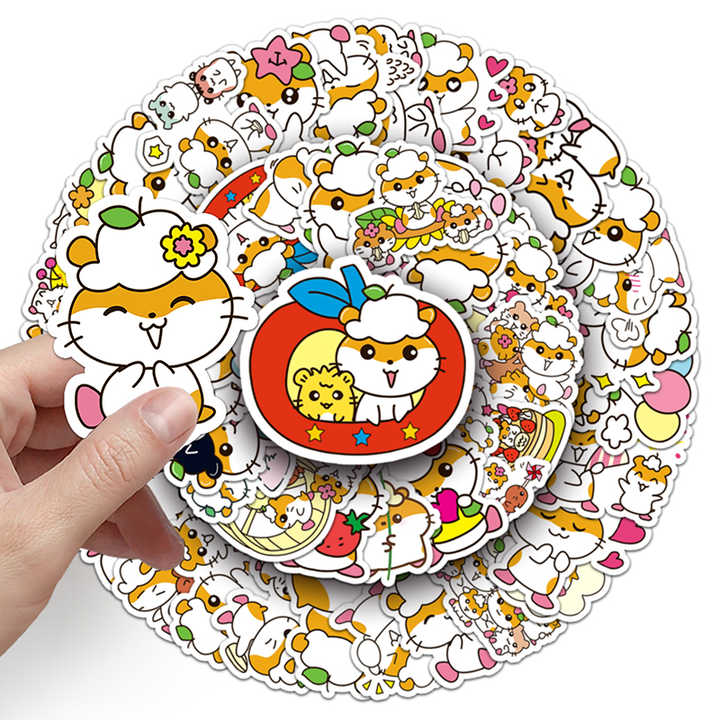Sticker Flakes Corocorokuririn Sanrio