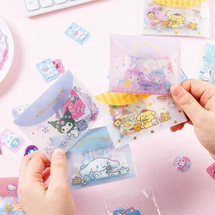 Sticker Flakes Sanrio 40-stk
