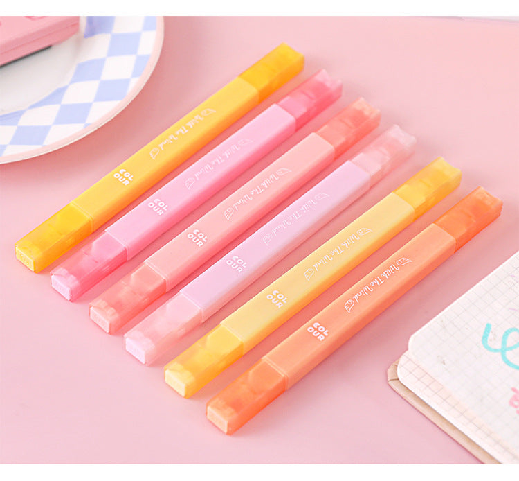 Markeringstusj 6 Farger