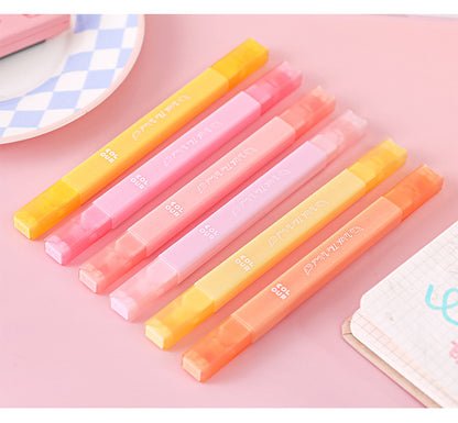 Markeringstusj 6 Farger