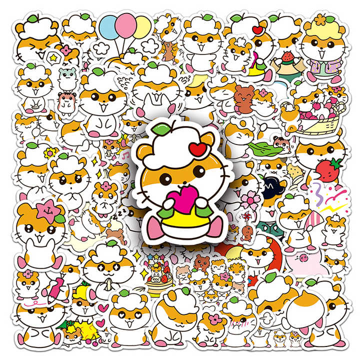 Sticker Flakes Corocorokuririn Sanrio