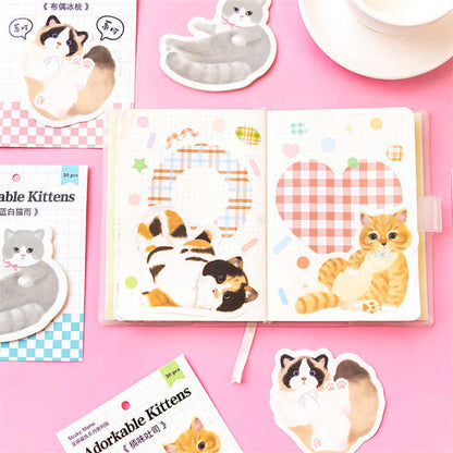 Sticky Notes Adorable Kittens 30-ark