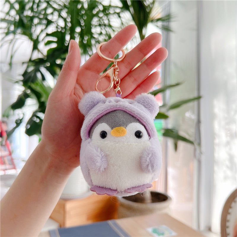 Plush Keychain Penguin