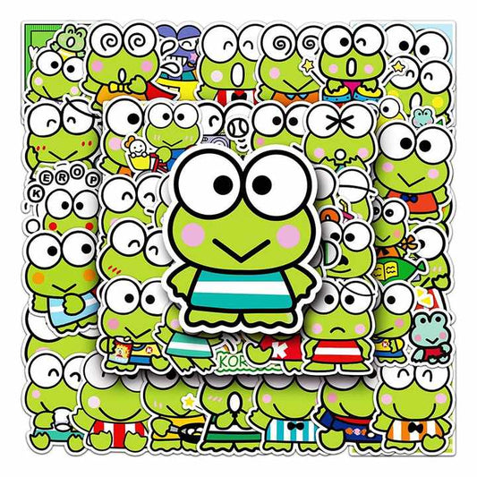 Sticker Flakes Kero Kero Keroppi Sanrio