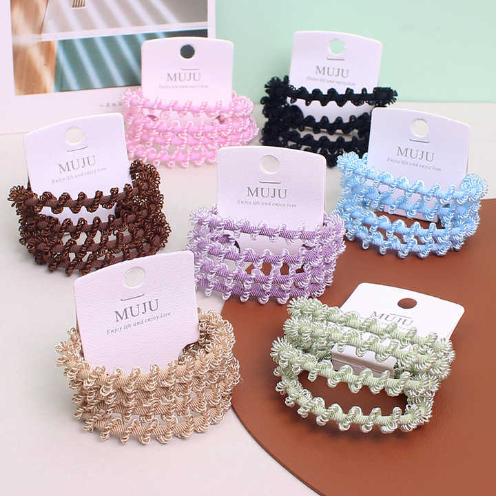 4-Piece Set Hårstrikk