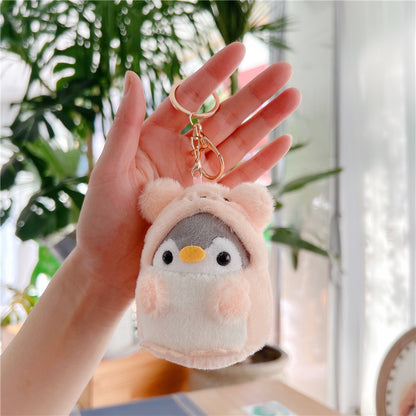 Plush Keychain Penguin
