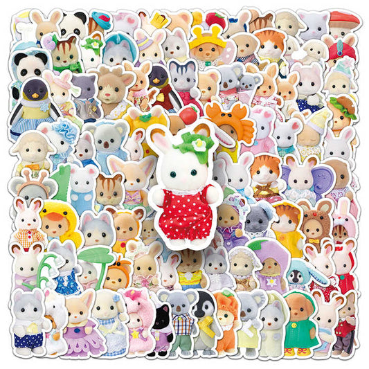 Sticker Flakes Sylvanian Families