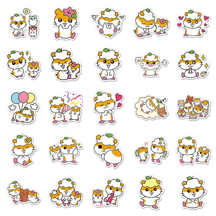 Sticker Flakes Corocorokuririn Sanrio