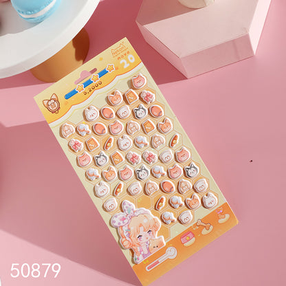 Sticker Sheet Stickers 3D Mini Puffy (NEKONI)