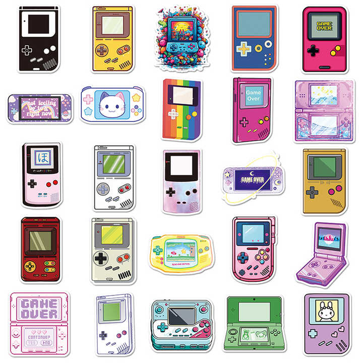 Sticker Flakes Cartoon Game Machine